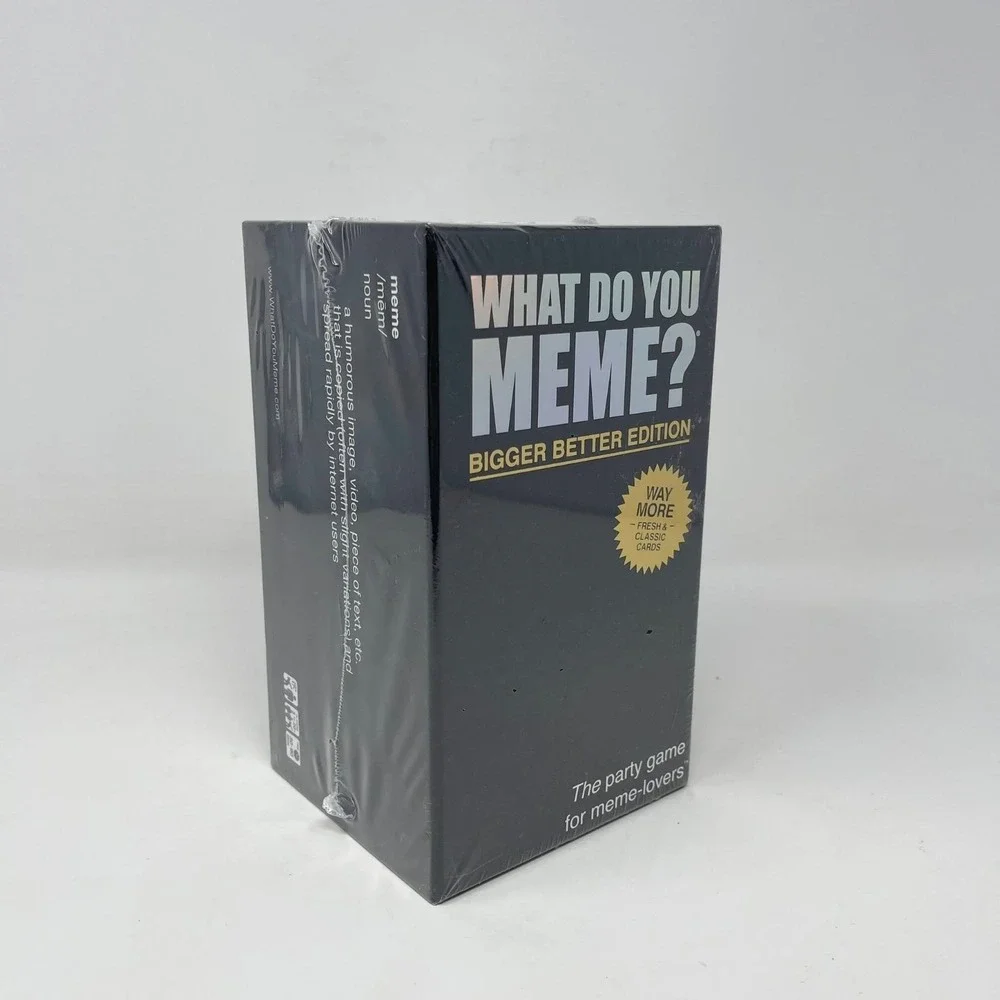 What Do You Meme? Bigger Better Edition - Hilarious Card Game for Teens Adults